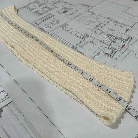 Handmade Infinity Crochet Scarf - Picture 6 of 7